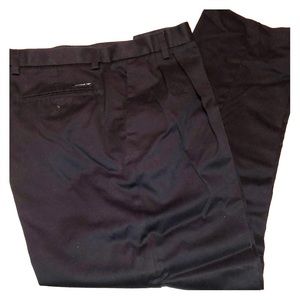 Dockers men’s pleated slacks 36/32 Black like New